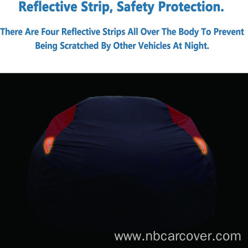 Sun proof fabric full-size hail protector car cover